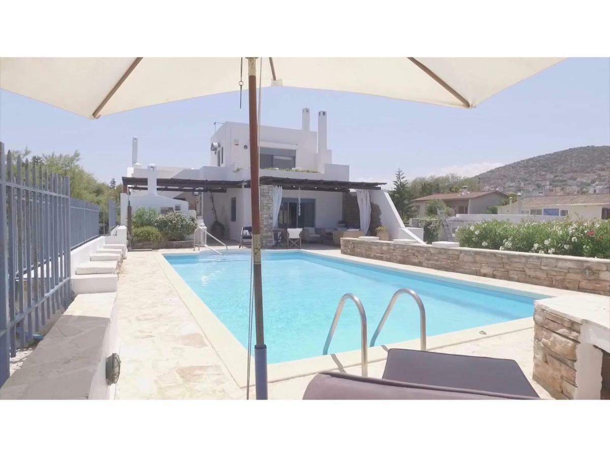 Villa Blue Island Loútsa Exterior foto